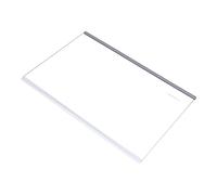 sparefixd Estante de cristal para frigorífico y congelador y borde blanco para HISENSE