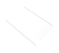 sparefixd Estante de cristal transparente para frigorífico y congelador y borde adecuado para INDESIT