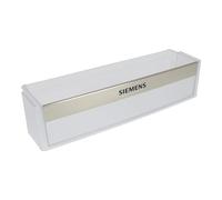 sparefixd Estante para botellas con bandeja inferior para puerta para frigorífico y congelador Siemens