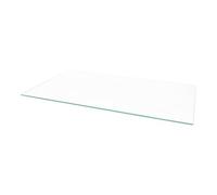 sparefixd Estante universal de cristal para frigorífico, congelador o refrigerador, 46,4 x 26,4 cm