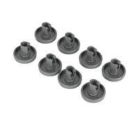 sparefixd Juego de 8 ruedas de cesta inferior para lavavajillas AEG