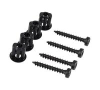sparefixd Kit de tornillos y casquillo para puerta de panel frontal de horno para Zanussi
