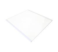 sparefixd Para estante de cristal universal de 35,5 cm x 36,1 cm y borde para frigorífico y congelador