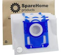 SpareHome 10 Bolsas + 2 microfiltros de Alta filtración E201M compatibles con aspiradores AEG WX4, VX6, VX9