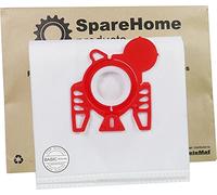 SpareHome® 10 Bolsas + 2 Microfiltros de alto rendimiento reemplazo para aspirador Miele tipo FJM/GN
