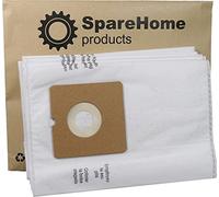 SpareHome® 10 Bolsas alta filtración + 2 microfiltros compatibles con Aspirador Solac: Piccolo A304, Eolo A502, Eolo AB2600, Power, Eolo AB2650