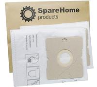 SpareHome® 10 Bolsas de alta filtracion + 1 filtro SpareHome® compatibles con aspiradores Taurus TWINGO II, TWINGO 1400 Voyager 2000, Yaris 2500, Focus 1800