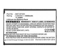 Sparepart: CoreParts Battery for Bluebird Barcode Scanner 11,55Wh Li-Ion 3,85 V, BUF400BL BAT-DF400 BAT-EF400 (Scanner 11,55 WH Li-Ion 3,85 V 3000 mAh, Black for EF400)