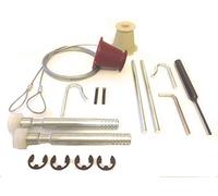 Spares To Suit Henderson - Completo kit de reparación cables y rodillos (tuercas) para puerta de garaje