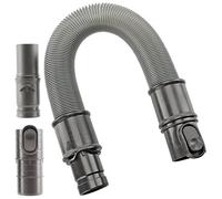 SPARES2GO 1,9 m Universal Compacto Manguera de Extensión y Adaptadores para Todos los Modelos de Aspiradora Dyson