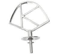 SPARES2GO Accesorio para batidor de acero inoxidable compatible con batidora Kenwood Chef A901 KM2 KM3 KM4 KM5 (forma K)