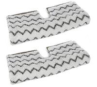 SPARES2GO Almohadillas de cubierta compatible con Shark Klik n Flip S6001 S6003 limpiador de vapor (paquete de 2)