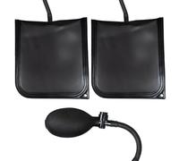 SPARES2GO Bolsa de nivelación de cuña de aire para instalación de ventanas para colgar puertas (paquete de 2)