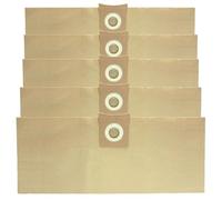 SPARES2GO Bolsas resistentes para Mac Allister aspiradoras MAC25-S, MAC19-PRMAC22-PRMWVPAll 20/30, 16L, 20L, 30L (paquete de 5)