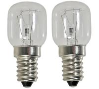 SPARES2GO Bombilla de Lámpara Compatible con Lamona Horno (25 W, SES, E14, Unidades 2)