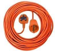 SPARES2GO Cable de alimentación de 10 m, enchufe de 3 pines compatible con cortacésped Bosch AdvancedRotak 550 650 750 UniversalRotak