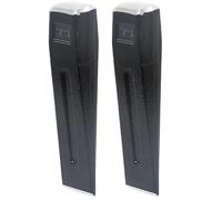 SPARES2GO Cincel de cuña para cortar troncos para madera de fuego (1,5 kg, 20,3 cm, 2 unidades)