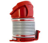 Spares2go corto interior manguera para Dyson DC50 aspiradora (plata/rojo)