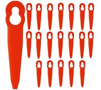 SPARES2GO Cuchillas de plástico compatible con STIHL FSA 45 la desbrozadora inalámbrica (paquete de 20)