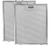SPARES2GO Filtro de malla de aluminio para campana extractora de ventilación Indesit (paquete de 2, 305 x 267 mm)