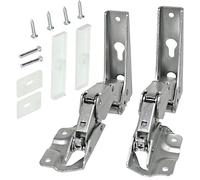 SPARES2GO Kit de bisagras de puerta superior e inferior integradas compatible con Hettich frigorífico-congelador 3905 3362 3363 5.0 41,5