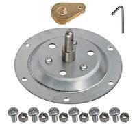 SPARES2GO Kit de eje de tambor remachado compatible con secadora Indesit IDC75 IDCA 735