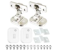 SPARES2GO Kit de fijación magnética para bisagras de puerta integradas para Kenwood lavadora KIW814W23 KIW914W23 (20 piezas)