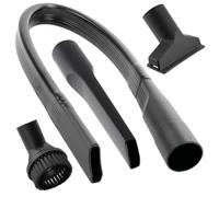 SPARES2GO Kit de Herramientas de Limpieza para el Coche con Boquilla Larga Flexible compatible con Karcher Aspiradora (35 mm)