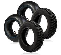 SPARES2GO Neumático 3.00 x 8 remolques de carretilla 300 x 8 ruedas 3.00 x 8 + tubo interior 20.32 cm llanta x 2