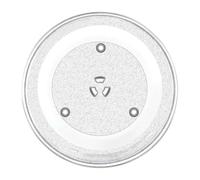 SPARES2GO Plato giratorio universal para microondas con fijación de 6 pestañas tipo Y, bandeja de cristal (13" / 34 cm / 340 mm)