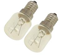 Spares2go Pygmy Bombilla Lámpara para Lamona Horno Cocina (Pack de 2, 15 W, SES, E14)