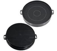 SPARES2GO S1 Tipo de Filtros de Carbón compatible con Baumatic Campanas Extractoras (Pack de 2 Unidades, 32 x 210 mm)
