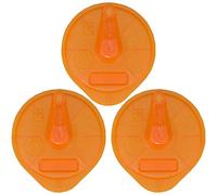 SPARES2GO Service Cleaning "B" - Disco en T para cafetera Bosch (naranja, paquete de 3)