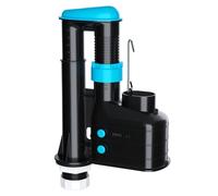 SPARES2GO Sifón Para Inodoro De Doble Descarga Con Altura Ajustable de 7,5" a 9,5" Cisterna Para Inodoro Palanca De Desbordamiento Interna