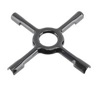 SPARES2GO Soporte de Cerámica Universal para Ollas y Sartenes de Gas, Rejilla para Moka (Pequeño, 130 mm)