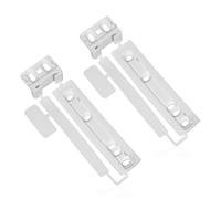 SPARES2GO Soporte de Montaje para Puerta de Plástico compatible con Electrolux Frigorífico y Congelador (Paquete de 2)