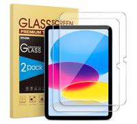 SPARIN 2 Piezas Protector de Pantalla para iPad 11ª Gen 2025 A16 / iPad 10ª Generación 2022 Modelo 10,9", Cristal Templado Ultra Resistente para iPad 11ª Gen
