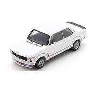 SPARK 1/18 BMW 2002 TURBO 1973 BLANCO MODELO ESTÁTICO DIECAST