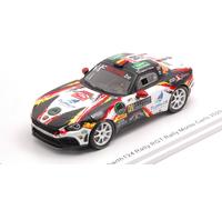 Spark Model ABARTH 124 N.39 MONTE CARLO 2020 L.CAPRASSE-R.HERMAN 1:43