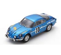SPARK 1/43 ALPINE A110 10 GANADOR RALLY DES ROUTES 1969 MODELO ESTÁTICO