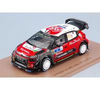 Citroen C3 WRC #11 5º Rally Guanajuato México 2018 S.Loeb / D.Elena 1:43 Modelo