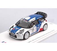 SPARK 1/43 CITROEN DS3 WRC BOTAS GANADOR COTA D'AZUR 2019 MODELO ESTÁTICO
