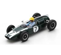 SPARK 1/43 F1 COOPER T55 TONY MAGGS 1962 7 DUTCH GP MODELO ESTÁTICO DIECAST