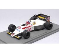 SPARK 1/43 F1 SPIRIT 101 PRUEBA BRASIL 1984 FITTIPALDI MODELO ESTÁTICO DIECAST