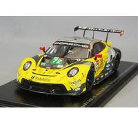 ☆ Spark 1/43 Porsche 911 RSR-19 Buje Auto Racing 2021 Le Mans 24H LMGTE Clase Profesional 1er Hyperpole #72 D. Bansour/A. Palente/M. Martin