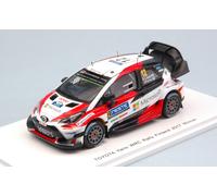 Modelo De Coche 1:43 Spark Toyota Yaris WRC Lappi Rally Finlandia 2017 Modelismo