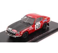 Spark Model DATSUN 240 Z N.20 29th MONTE CARLO 1972 T.FALL-M.WOOD 1:43
