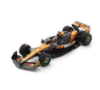 Spark Modelo McLaren F1 Oscar Piastri Ganador belga 1/43 | Edición especial, modelo oficial 2025, caja de presentación incluida, equipo McLaren F1, coche de carreras moldeado debajo
