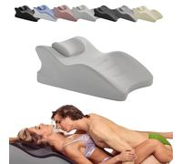 Spark Pillow, The Spark Pillow, 27 Positioning - Deeper Connection, Ergonomic Posture Support for Spinal, 27 Degree Couples Pillows (White)