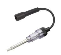 Spark Plug Tester, Engine Ignition Diagnostic Tool, High Voltage Detector, Easy-to-Use, Durabless Design, for, Lawnmowers, Motorcycles, Small and Large Engines, Black